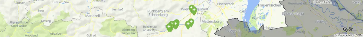 Map view for Pharmacies emergency services nearby Breitenau (Neunkirchen, Niederösterreich)
